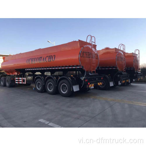 3 trục 12000Liters Xe chở xăng dầu Ethanol Trailer